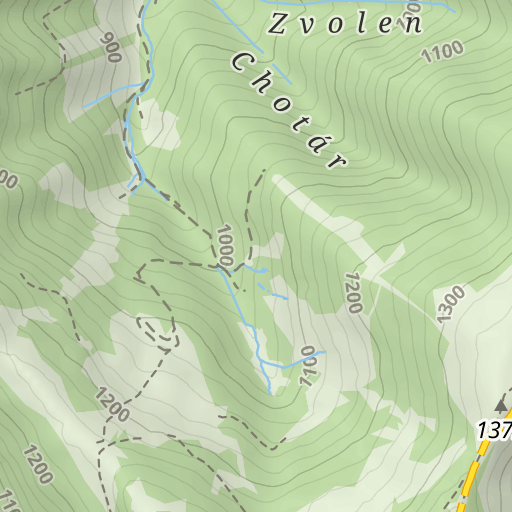 Nova Hoľa Mapa Szlakow Turystycznych Mapa Turystyczna Pl